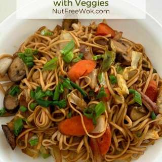 Vegetable Yaki Udon: Japanese Stir Fried Noodles with Veggies