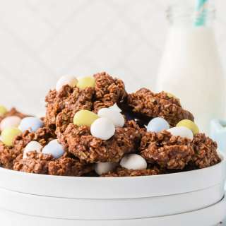 Healthy Gluten-free Bird Nest Cookies