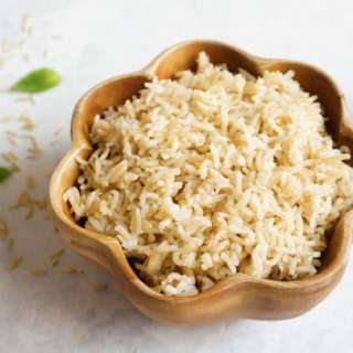Instant Pot Brown Rice - Pot-in-Pot (PIP) method