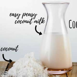 Easiest Coconut Milk Recipe