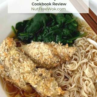 Shoyu Ramen with Panko-Breaded Chicken and Spinach