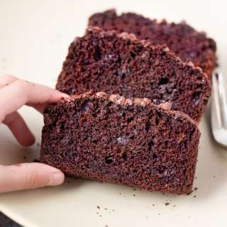 Healthy Chocolate Zucchini Bread