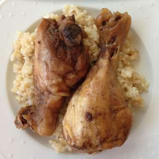 Chinese 5 Spice Soy Sauce Chicken Drumsticks in a Slow Cooker Recipe