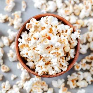 Healthy Stovetop Popcorn