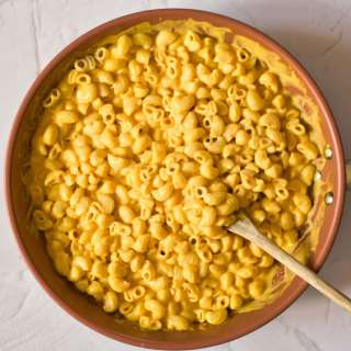 Veggie-full Gluten-free Dairy-free Mac and Cheese