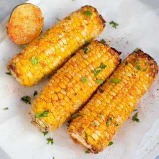 Easy Air Fryer Corn on the Cob