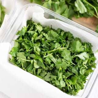 How to store cilantro + Buy, Cut, Use