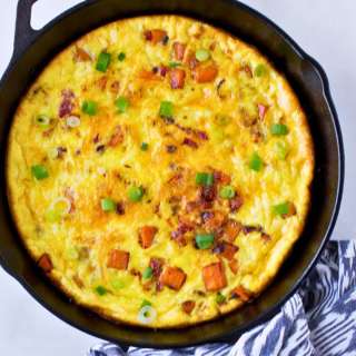 Dairy-Free Frittata with Sun-Dried Tomato & Sweet Potato