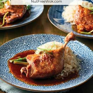 Soy-Braised Duck Legs with Ginger and Scallions Instant Pot Recipe