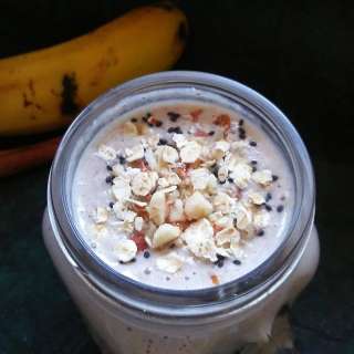 Easy Oats Banana Smoothie