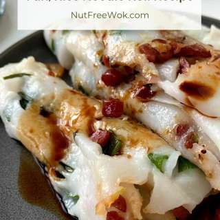 Cheung Fun with Shrimp and Chinese Sausage Recipe