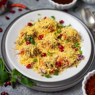 Easy Sev Puri Recipe