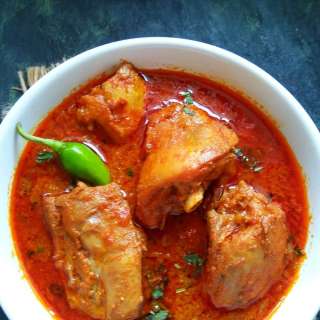 Andhra Style Chicken Curry Recipe Step By Step