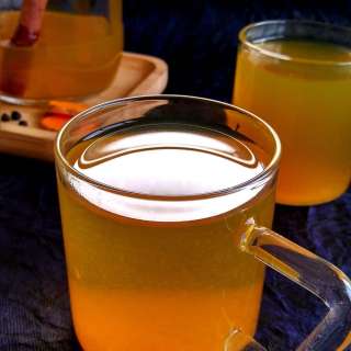 How to make Turmeric Tea with fresh turmeric root
