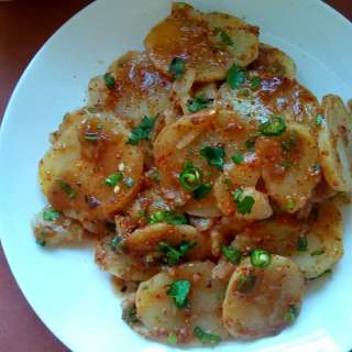 Quick Boiled Aloo Chaat