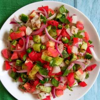 Kachumber Salad Recipe | Indian Kachumber Salad
