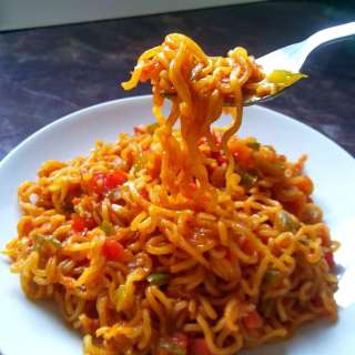 Vegetable Masala Maggi Noodles Recipe | Masala Maggi Noodles