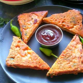 Crispy Besan Bread Toast On Tawa | Besan Bread Toast