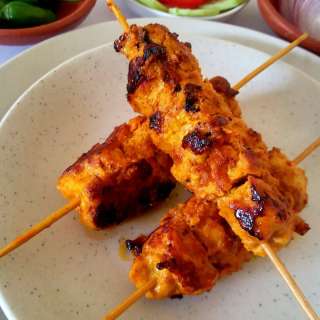 Easy Chicken Boti Kabab Recipe (Juicy and Tender)