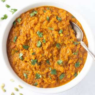 Indian Pumpkin Curry (Kaddu ka bharta)