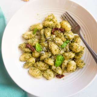 Gnocchi in Basil Pesto