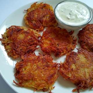 Simple Grated Potato Fritters Recipe