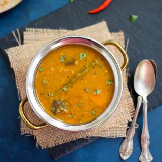 Instant Pot Vegetable Sambar (South Indian Lentils)