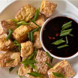 Air Fryer Tofu Bites, An Easy Nut-Free Recipe