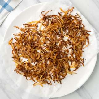 Crispy Fried Onions Recipe (Birista)