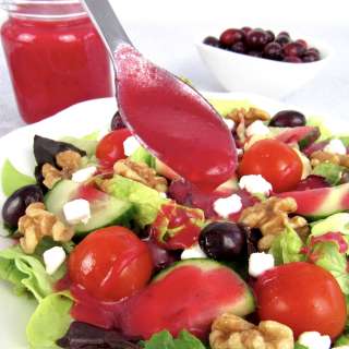 Keto Cranberry Vinaigrette