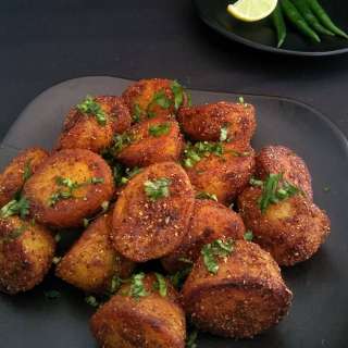 Masala Roasted Baby Potato Recipe