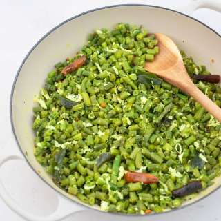 Beans Poriyal (South Indian Green Beans)