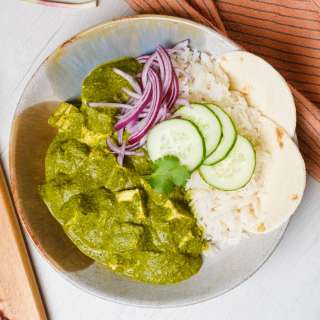 Vegan Palak Tofu