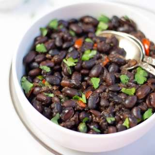 Mexican Black Beans in Instant Pot