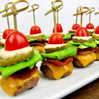 Bacon Cheeseburger Bites