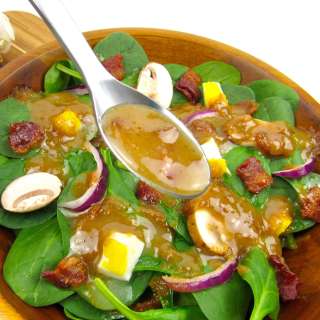Easy Keto Hot Bacon Dressing