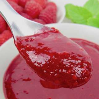 Keto Raspberry Sauce