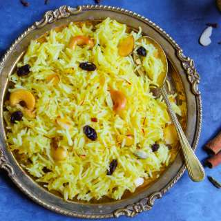 Zarda Sweet Rice (Meethe Chawal)
