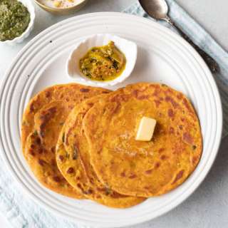 Pumpkin Paratha & Roti