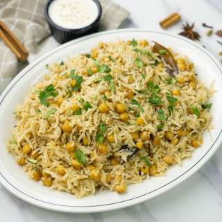 Chana Pulao (Chickpea Pulao)