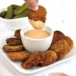 Keto Fried Pickles (Gluten Free)