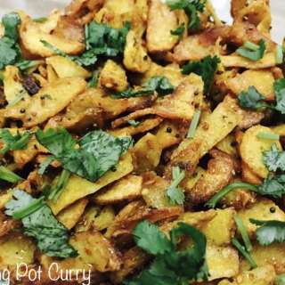 Arbi Fry (Fried Taro Root)