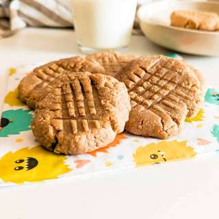 Air Fryer Peanut Butter Cookies