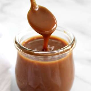 Keto Salted Caramel Sauce (Sugar-Free)