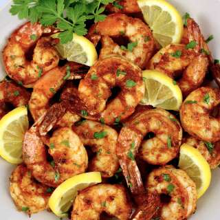 Air Fryer Blackened Shrimp