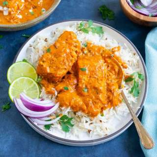 Salmon Tikka Masala (Instant Pot & Stovetop)