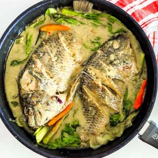 Ginataang Tilapia with Pechay