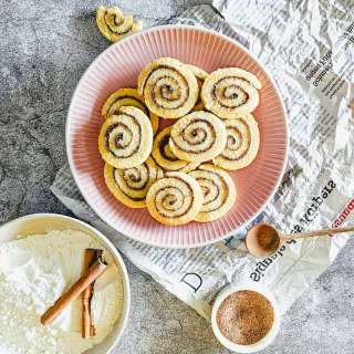 Zimtschnecken Kekse - German Cinnamon Roll Cookies