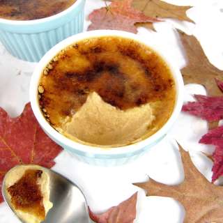 Keto Pumpkin Creme Brûlée