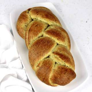 Keto Braided Herb Bread
